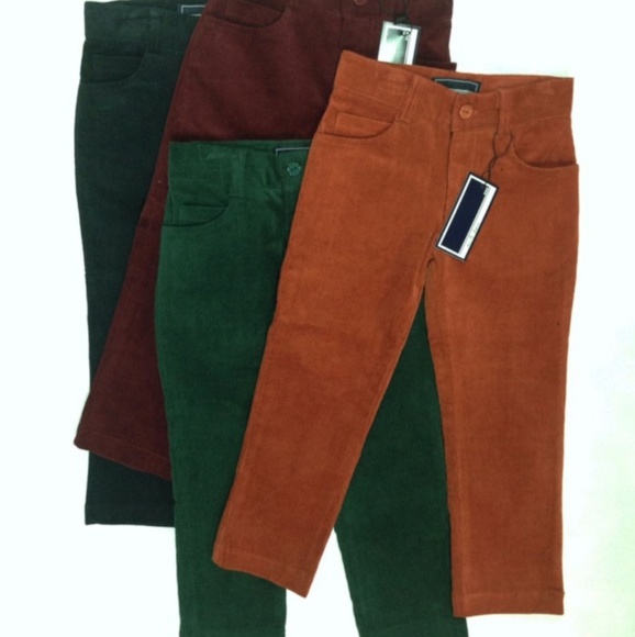 rust corduroy pants